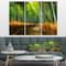 Designart - Arashiyama Bamboo Grove Japan - Oversized Forest Canvas Artwork